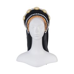 PRICES MAY VARY. Velvet cloth covered hat with artificial gemstone and pearls. Packing List: one tudor french hood Renaissance tudor crown headband victorian queen elizabeth tudor french hood ladies gable headdress anne boleyn cosplay costume elizabethan headdress coronet accessory Hand made product,may not perfect,this tudor style headpiece is suitable for anne boleyn cosplay,elizabeth cosplay,mary tudor costume etc tudor queen costume cosplay accessories Tudor French Hood Ladies Gable Headdres Elizabethan Headdress, Queen Elizabeth Tudor, Anne Boleyn Costume, Tudor Crown, Elizabeth Tudor, Elizabeth Cosplay, Tudor Queen, Victorian Queen, Tudor Dress