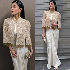 Rate the Look 👉 1... 🔟 Shruti Haasan for an event  ❤❤❤ . Shruti Haasan, Lehnga Dress, Pakistani Fashion, Saree Blouse, Tunics, Desi, Women's Fashion