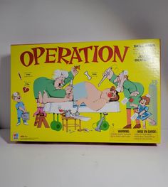 an old board game with cartoon characters on it