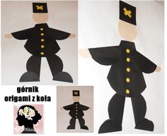 an image of a paper doll made to look like a soldier