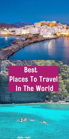 Best Places To Travel In The World Coron Island, Man Made Island, Best Travel Backpack, Puerto Princesa, Pink Sand Beach, Airlie Beach, Jimbaran, Galapagos Islands, Paradise On Earth