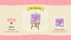 an animal crossing character is depicted in this screenshot