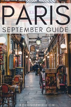 an alley way with people walking through it and the words travel mistakes you should avoid in paris