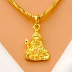 High Finish 22k Gold Lord Murugan Pendant Yellow Gold Round Pendant For Puja, Yellow Gold Locket For Puja, Yellow Gold Hallmarked Pendant Temple Necklace, Yellow Gold Spiritual Jewelry For Puja, Spiritual Gold Plated Temple Necklace As Gift, Spiritual Yellow Gold Pendant Temple Necklace, Spiritual Yellow Gold Jewelry For Puja, Ceremonial Spiritual Yellow Gold Temple Necklace, Gold Hallmarked Necklace For Puja