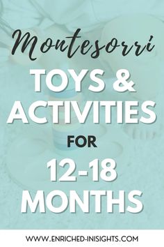 22 montessori ideas to do with your one year old from DIY to toys. Montesorri activities for a 12 month old. Montesorri activities for 12-18 months. Montesorri toys for a one year old. Montesorri toys for a 12-18month old Montessori Toys 12-18months, Best Montessori Toys, Young Toddler Activities, Diy Cardboard Toys, Easy Kid Activities, Diy Kid Activities, Montessori Diy