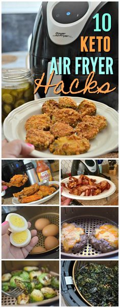 the top ten keto air fryer hacks that are easy to make and delicious