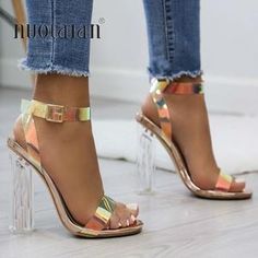 Summer PVC Clear Transparent Strappy High Heels Shoes Women | Tania's Online Closet, LLC Luxury Transparent Strap Heels For Formal Occasions, Cheap Sandals With Clear Strap And High Heel, Cheap Sandals With Clear Ankle Strap, Cheap Sandals With Clear Strap For Summer, Chic Cheap Clear Heels, Cheap Trendy Clear Sandals, Cheap Trendy Sandals With Clear Strap, Cheap Clear Sandals For Women, Cheap Women's Sandals With Clear Strap