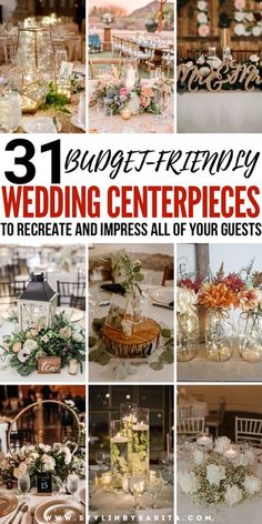 wedding centerpieces with the title 31 elegant and fremy wedding centerpieces to create and express all of your guests