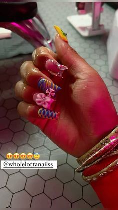 Summer Duck Nails Acrylic, Nail Inspo Gel Polish, Duck Nails Acrylic, Nail Inspo Gel, Acrylic Toe Nails, Hard Nails, Duck Nails