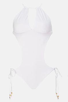 Our Pardon My French Monokini features a sleek and sexy silhouette; this one-piece is designed to flatter every curve with its figure-enhancing cut. The high neck with a keyhole, adjustable shoulder straps and cutout waist creates a beautiful shape and comfortable fit for all body types. Sea La Vie! This piece includes Reiki-charged Black Spinel, Moonstone and Pearls, which were carefully selected for its unique properties: Black Spinel promotes resilience, harmony, self-confidence and repels ne White Monokini, Pardon My French, Black Monokini, No Apologies, Tanning Cream, Monokini Swimsuit, Italian Textiles, Sustainable Swimwear, Monokini Swimsuits