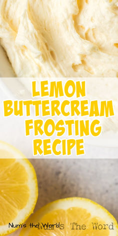 This is seriously the BEST Lemon Buttercream Frosting. Creamy, not overly sweet, and a fresh lemon flavor is mmm… sooo good. #numstheword #lemonbuttercreamfrosting #lemonbuttercreamfrostingrecipe #lemonbuttercreamicing #lemoncurdfrosting #bestlemonbuttercreamfrosting #bestlemonbuttercreamfrostingrecipe #lemonbuttercreamfrostingicing #fluffylemonbuttercreamfrosting Confectioners Sugar Frosting, Lemon Icing Recipe, Healthy Frosting, Lemon Cream Cheese Frosting