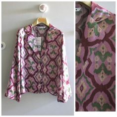 Nwt Zara Ethnic Flowy Top Printed Shirt 2183/245 Sz:S(Armpit To Armpit-19, Length-21 Inches) L(Armpit To Armpit-21, Length-21 Inches) Outer Shell-100% Viscose Color-Multicolored Bohemian Long Sleeve Ikat Print Blouse, Long Sleeve Bohemian Ikat Print Blouse, Bohemian Tops With Ikat Print For Festive Occasions, Bohemian Ikat Print Tops For Festive Occasions, Festive Long Sleeve Ikat Print Tops, Traditional Long Sleeve Tops With Ikat Print, Traditional Long Sleeve Ikat Print Top, Spring Ikat Print Long Sleeve Tops, Spring Long Sleeve Ikat Print Tops