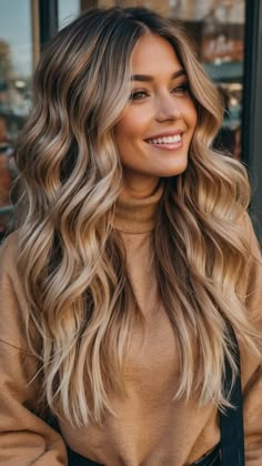 Explore must-try fall hair color trends for blondes in 2024 for a stunning look. 🍁✨ #FallHairColors #BlondeHairTrends #AutumnBlonde #BlondeInspo #SeasonalHair #ChicBlondeStyles #WarmBlondeShades #HairColorIdeas #FallBeauty #BlondeTransformation Fall Hair Trends For Brunettes, Brunette To Cool Blonde, Women’s 2024 Hair Color, Blonde Hair 2024 Fall, Hair Colors 2024 Fall, Crishelle Strauss Hair, Fall Hair Inspo For Blondes, Fall 2024 Balayage, Long Hair Fall 2024