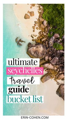 A stunning view of the Seychelles Islands, highlighting things to do in Seychelles and the most beautiful beaches perfect for a Seychelles honeymoon or vacation. Discover the best spots with Seychelles travel tips. Luxury Resorts, Charter Boat