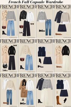 Looking for classic and timeless french fall fashion? This guide has everything you need to start your french fall capsule wardrobe from scratch. With French fall outfits and French wardrobe essentials, you'll learn how to master French fall style in no time! Fall capsule wardrobe, French capsule wardrobe, Fall French capsule wardrobe, French fall fashion 2024, French fall outfits 2024, minimalist French capsule wardrobe, Parisian style, Parisian chic style Parisian Fall Capsule Wardrobe, Fall Wardrobe 2024 Over 60, French Chic Fashion Minimal Classic, French Riviera Outfits Autumn, 2024 Fall Wardrobe Capsule, Fall Outfits Parisian Style, Fashion And Style Edit Jess, Autumn Winter Capsule Wardrobe 2024, French Fall Capsule Wardrobe