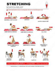 lower back exercises pain sciatic nerve sciatica relief Sciatic Nerve Exercises, Exercises For Back, Sciatic Nerve Pain Relief, Sciatica Stretches, Bolesti Chrbta, Sciatica Pain Relief, Sciatica Relief