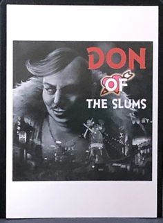 the album cover for don't go to the slims is shown in black and white