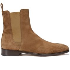 Essential Chelsea Boot - TAN SUEDE - Ron Tomson Luxury Suede Chelsea Boots With Snip Toe, Slip-on Suede Boots With Contrast Sole, Luxury Brown Suede Chelsea Boots, Suade Chelsea Boots, Brown Suede Slip-on Chelsea Boots, Botas Chelsea, Tailored Suit, Tan Suede, Chelsea Boot