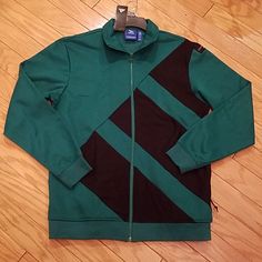 Nwt Men's Size M Adidas Track Jacket. It Has 2 Front Zip Pockets. Last Pic Is Closest To The Color. It Is A Kelly Green And Black. Approx Pit To Pit: 21.5 " Price For This Item Is Firm! All Offers Will Be Declined! Green Adidas Winter Track Jacket, Winter Adidas Green Track Jacket, Adidas Green Winter Track Jacket, Adidas Green Outerwear For Streetwear, Adidas Green Outerwear For Winter, Adidas Green Winter Outerwear, Urban Adidas Winter Track Jacket, Adidas Urban Track Jacket For Winter, Adidas Urban Winter Track Jacket