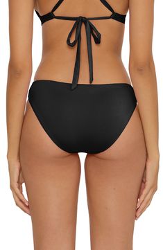 Feel like a sophisticated bombshell as you lay poolside in these hipster bikini bottoms with flirty cutouts at the hips. Moderate back coverage Lined 83% nylon, 17% spandex Hand wash, line dry Imported Color Code, Color Coding, Feel Like, Hand Wash, Nordstrom, Spandex, Size Small, Quick Saves, Black