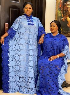 Latest Bubu/Kaftan Style You Should See - Stylish Naija Bubu Lace Gown Styles, Kaftan Styles For Ladies, Latest Bubu Gown Style, Boubou Dresses, African Wears, Bubu Gown, Sky Blue Colour, Kaftan Styles, Bubu Gown Styles