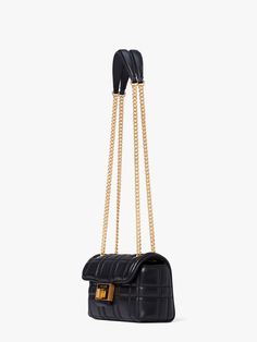 Quilting instantly lends a luxe feel to our Evelyn crossbody which can be worn as a shoulder bag for versatile styling. | Kate Spade Evelyn Quilted Small Shoulder Crossbody, Black Modern Quilting, Modern Quilts, Kate Spade New York, Smooth Leather, Bucket Bag, Zip Pockets, Kate Spade, Quilting, Shoulder Bag