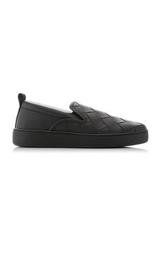 Bottega Veneta Slip On Intrecciato Leather Sneakers Designer Profile, Leather Sneakers, The Collection, Prada, Loafers, Slip On