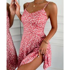 Dress Sleeve Length, High Waist Dress, Sling Dress, Waist Dress, Types Of Fashion Styles, Skater Dress, Dress Materials, Summer Casual, Summer Women