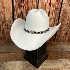 "Tejanas Sombrero Vaquero Sombreros para Hombres Party Hats de Mujer Mexicanos These Western Express Cowboy hats are made from faux felt. The color of the band around the hat may vary. These hats come in different sizes. Made with high quality materials. Excellent quality. Great for Warm or cold weather and less worries about getting wet. This is a great product at a great price (compared to the retail price) - MEASURING HEAD TO FIGURE OUT THE HAT SIZE - Using a tape measure, measure the widest Adjustable Wide Brim Costume Hats For Western-themed Events, Western Costume Hat With Adjustable Curved Brim, Western Costume Hat With Wide Brim And Adjustable Fit, Adjustable Wide Brim Felt Hat For Western-themed Events, Adjustable Western Costume Hat With Wide Brim, Western Wide Brim Adjustable Costume Hat, Adjustable Wide Brim Western Costume Hats, Adjustable Wide Brim Costume Hat For Rodeo, White Western Felt Hat For The Beach