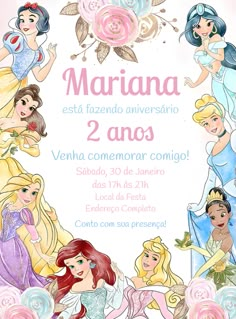 the princess birthday party is in spanish