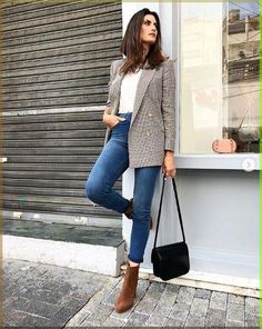 How to Wear Ankle Boots with Jeans? 20 Outfit Ideas