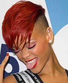 Natural Hair Mohawk, Shaved Side, Long Bobs, Shaved Side Hairstyles, Hot Season, Keyshia Cole, Mohawk Hairstyles, Pelo Afro