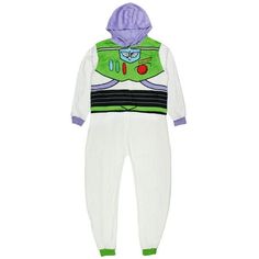 a child's toy story buzz lightyear onesuit with hoodie and pants