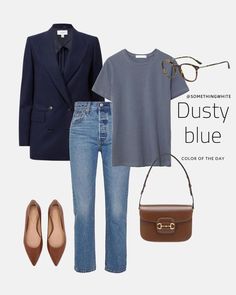 Relaxed Outfits Women Spring, Spring2024 Trends, Deep Winter Spring Outfits, Casual Friday Work Outfits Spring, Casual Outfit Capsule, Outfit Capsule Wardrobe, Outfit Capsule, Midi Skirt Blue, Look Boho Chic