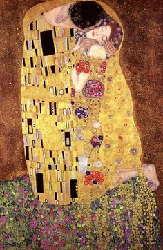 the kiss by klimt painting on canvas