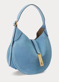 Polo Id Bag, Y2k Bags, Ralph Laurent, Luxury Lifestyle Women, Ralph Lauren Bags, Blue Handbags, Color Powder, Chic Bags, Ralph Lauren Collection