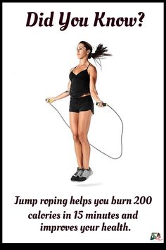 Jump roping is a form of exercise that is a cross between jogging and gymnastics. Jump roping provides a total body workout, increases heart rate and endurance, and improves coordination. #jump roping #calories #health Speed Walking, Jump Roping, Rope Workout, Running Speed, Healthy Book, Jump Rope Workout, 20 Minute Workout, Increase Heart Rate, Stop Wasting Time