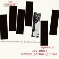 an advertisement for a concert with black and white squares on it, including the words speakin'my piece horacee parian crunet