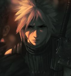 Ffvii Rebirth, Final Fantasy Cloud, Final Fantasy Artwork, Final Fantasy X, Final Fantasy Art, Cloud Strife, Final Fantasy Xv, Final Fantasy Vii, Ethereal Art