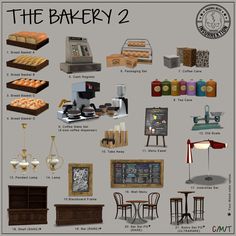 the bakery is depicted in this graphic