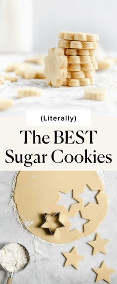 Homemade Sugar Cookies Recipe, Roll Out Sugar Cookies, The Best Sugar Cookies, Broma Bakery, Homemade Sugar Cookies, Too Much Sugar, Eating Too Much, Best Sugar Cookies, Sugar Cookie Recipe