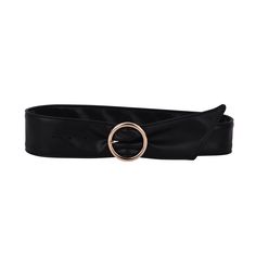 Gold Circle Buckle Vegan Leather Sash Belt - mostwantedusa Chic Adjustable Belt Buckles For Party, Chic Black Belt Buckles For Party, Trendy Adjustable Belt Buckles For Party, Chic Black Belt Buckles For Evening, Chic Black Belt For Party, Chic Black Belt For Evening, Elegant Black Belt Buckles For Party, Chic Belts With Removable Belt For Night Out, Trendy Belt Buckles With Matching Belt For Party