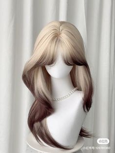 Pretty Hair Cuts, High Fashion Hair, Korean Hair Color, Wig Styling