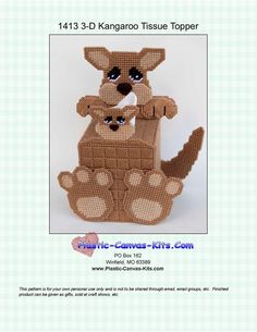 an image of two stuffed animals made out of knitted material, one is brown and the other is tan