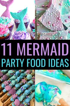 mermaid party food ideas for kids and adults