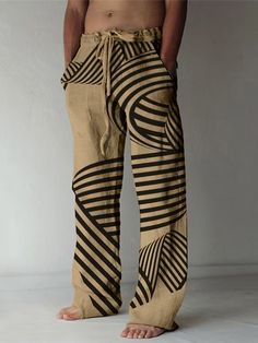 Afrocentric Fashion, Daily Holidays, Designer Streetwear, Pants Summer, Summer Pants, Beach Pants, Green And Khaki, Type Of Pants, Pattern Graphic