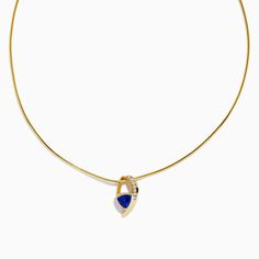 Effy 14K Yellow Gold Tanzanite and Diamond Necklace Diamond Necklace, Yellow Gold, Yellow, Gold