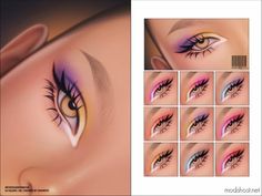 Sims 4 Cc Makeup Eyeshadow, Sims 4 Eyeshadow, Cc Folder