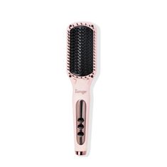 Le Vite Blush– L'ange Hair Electric Hair Brush Straightener, Hair Straightener Brush, Electric Hair Brush, L'ange Hair, Anti Frizz Hair, Straightener Brush, Electric Brush, Frizz Free Hair, Hair Brush Straightener