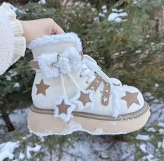 Dr Shoes, Star Boots, Preppy Shoes, Cute Shoes Heels, Kawaii Shoes, Cute Nike Shoes, Kawaii Fashion Outfits, Cute Sneakers, Girly Shoes